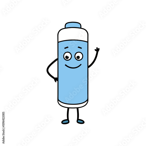 Colorful Deodorant Icon Clipart.