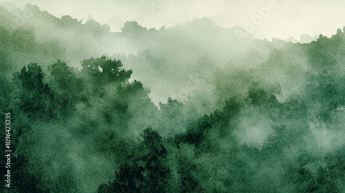 Natural green background with textured elements, perfect as a backdrop for design projects.