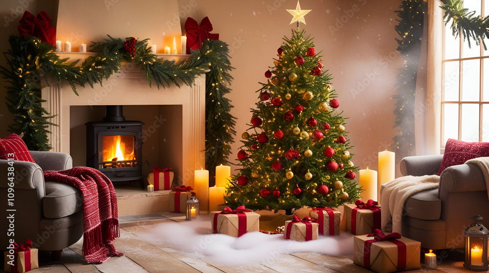 christmas tree with gifts christmas tree with gifts