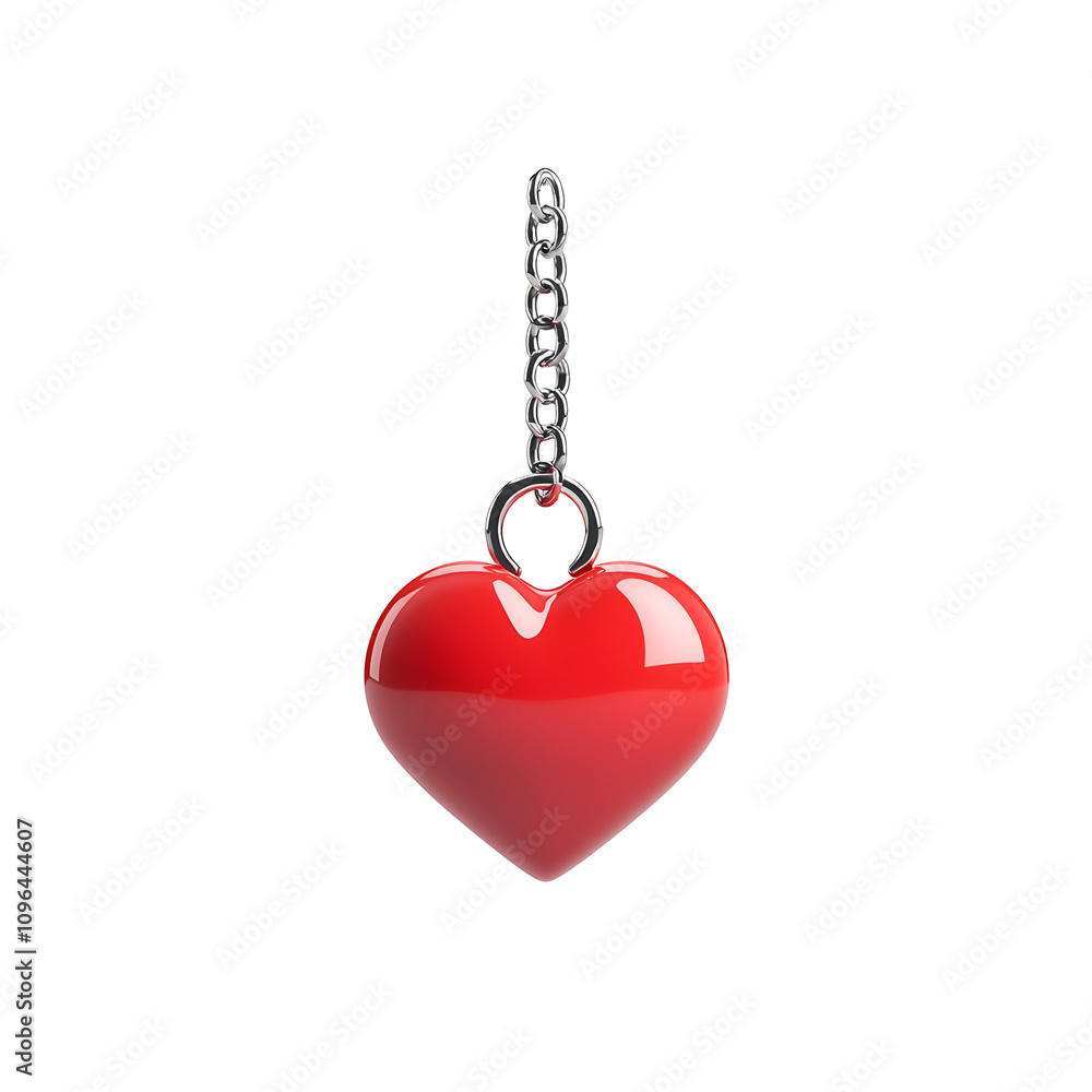 shiny red heart keychain with metal chain, perfect for expressing love and affection. This charming accessory adds playful touch to any collection shiny red heart keychain with metal chain, perfect for expressing love and affection. This charming accessory adds playful touch to any collection