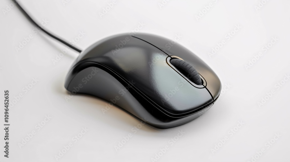 A sleek, modern computer mouse against a white background, showcasing the latest in technology. A sleek, modern computer mouse against a white background, showcasing the latest in technology.