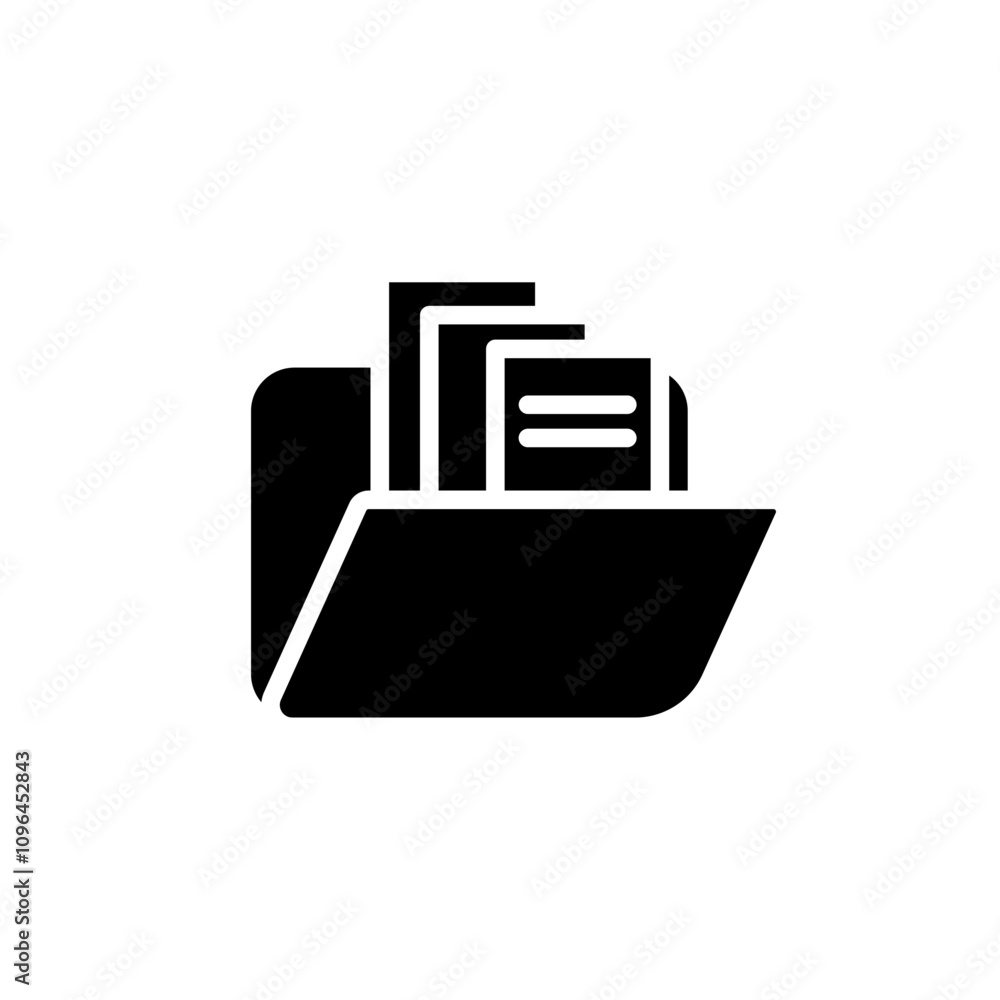 Archive icon Thin line flat illustration Archive icon Thin line flat illustration