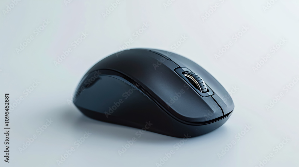A sleek, modern computer mouse against a white background, showcasing the latest in technology. A sleek, modern computer mouse against a white background, showcasing the latest in technology.
