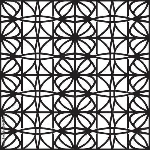 black and white seamless pattern