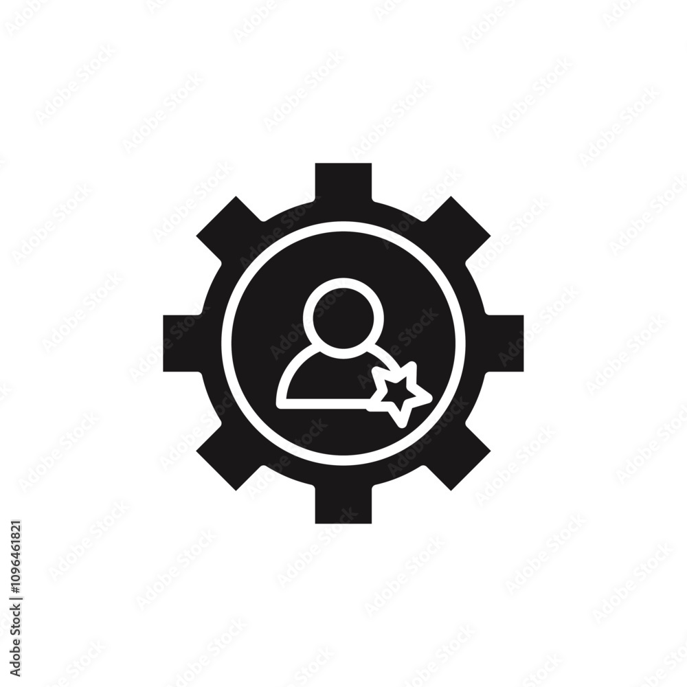 Skills icon Thin line flat illustration Skills icon Thin line flat illustration