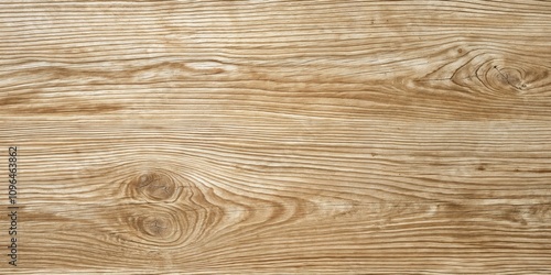 Light pine wood grain texture with prominent knots and natural patterns. Clean wooden surface showing organic flowing lines. Horizontal raw timber background with blonde tones. 8k backdrop