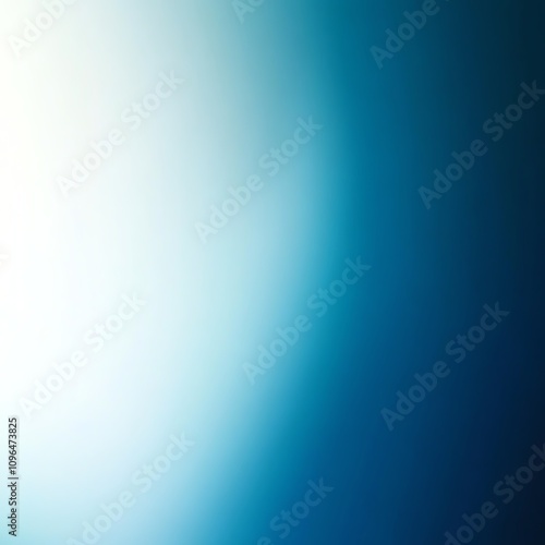 Abstract gradient background blending blue and white colors smoothly.