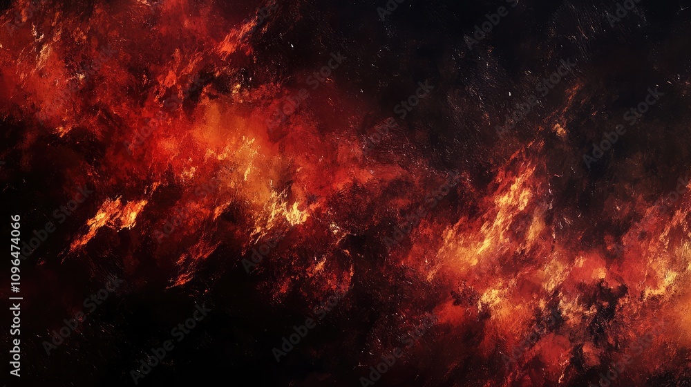 Fiery blaze textures creating an intense background Fiery blaze textures creating an intense background