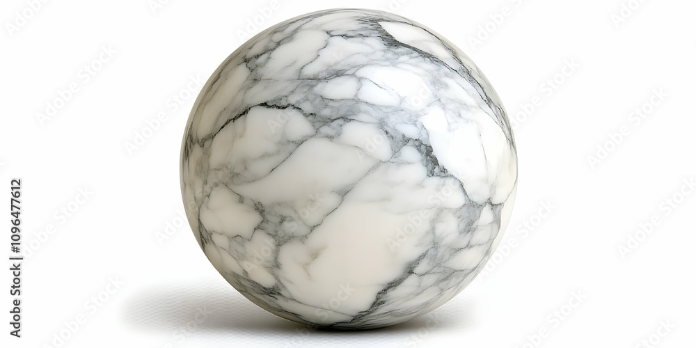 Marble Egg: A Smooth, Ovoid Sculpture with Intricate Veining, Displayed on White Background Marble Egg: A Smooth, Ovoid Sculpture with Intricate Veining, Displayed on White Background