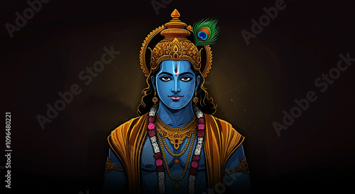 An ornate depiction of Lord...