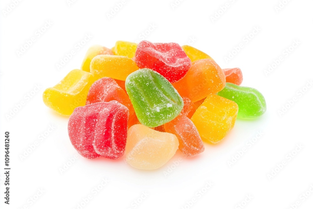pile of jelly beans of different colors and flavors, with sugar on top.month of snacks. pile of jelly beans of different colors and flavors, with sugar on top.month of snacks.