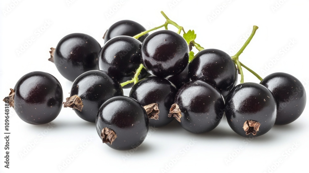 Closeup of Fresh Black Currants Closeup of Fresh Black Currants