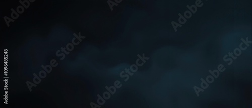 An eerie and mysterious atmosphere is created by the presence of abstract smoke in a dark background , Shadowy environment, Misty fog