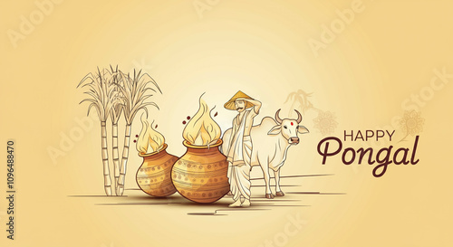 A serene Pongal festival de...