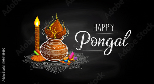 An elegant Pongal image fea...