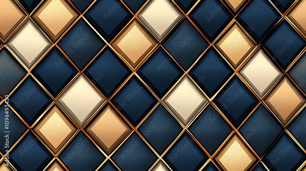 Seamless pattern Abstract Geometric Diamond Pattern Background Seamless pattern Abstract Geometric Diamond Pattern Background