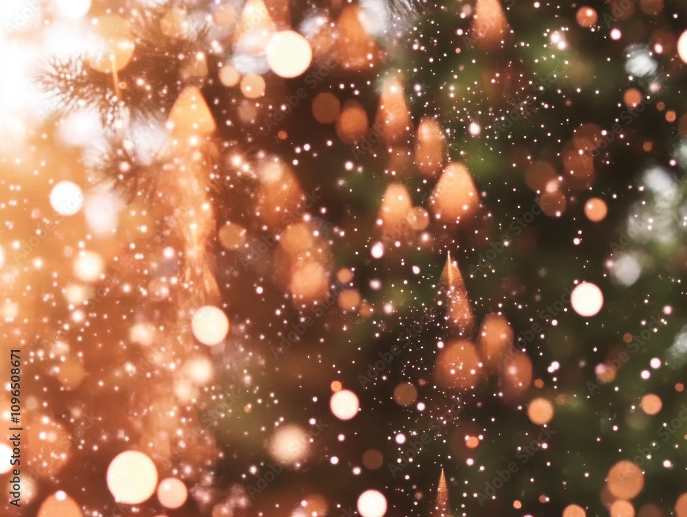 Winter Forest Bokeh Winter Forest Bokeh