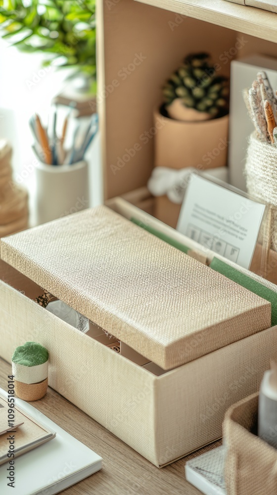 Obraz premium Eco-Friendly Back to School Gift Boxes