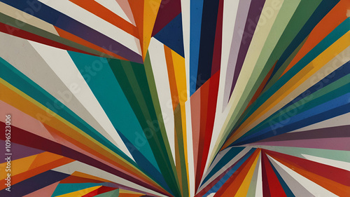 Wallpaper Mural A collection of thin, colorful diagonal lines scattered randomly across a white canvas. Background/Wallpaper Torontodigital.ca