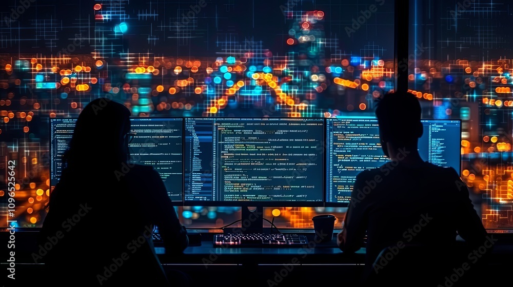 Developers Writing Code on Computer Screens
Developers Writing Code on Computer Screens