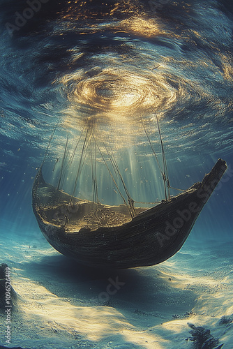 boat on the sea