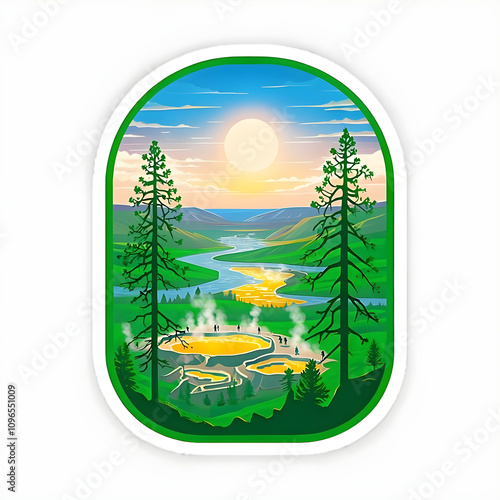 Yellowstone Sticker