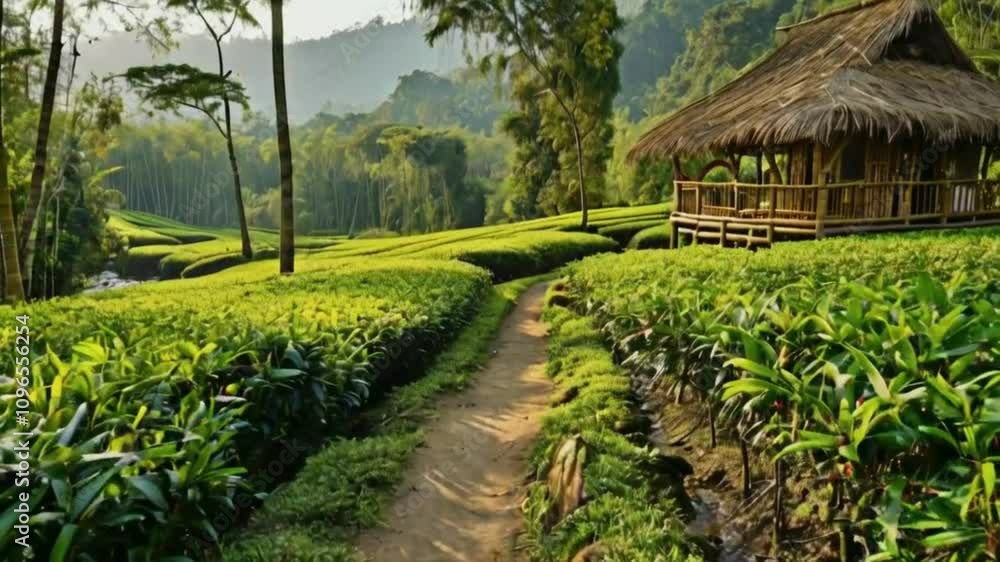 natural views, very cool green tea gardens natural views, very cool green tea gardens