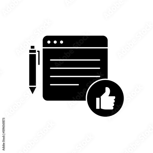 Tableau sur toile Feedback Icon, Empowering Growth Through Constructive Feedback, Driving Improvem