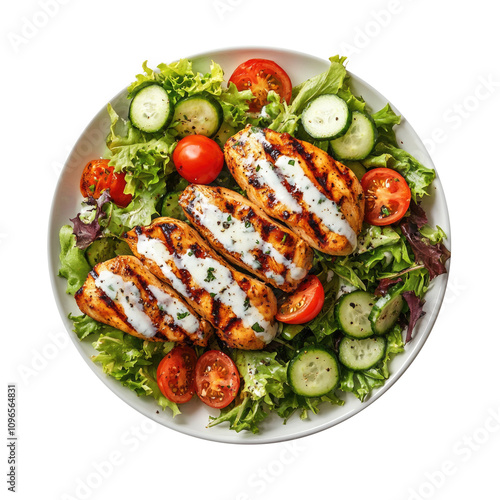 Delicious Plate of Grilled ...