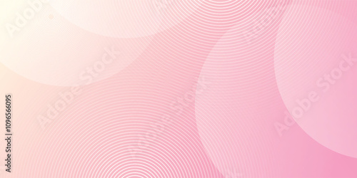 Bild auf Leinwand Minimalist banner background, pastel colored, pink and yellow gradient