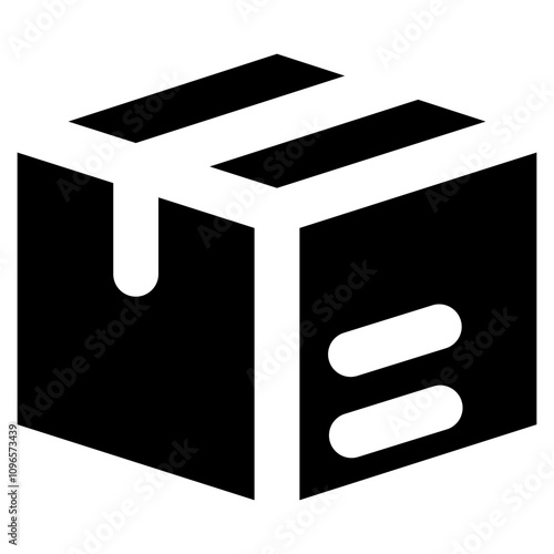 parcel icon element for design