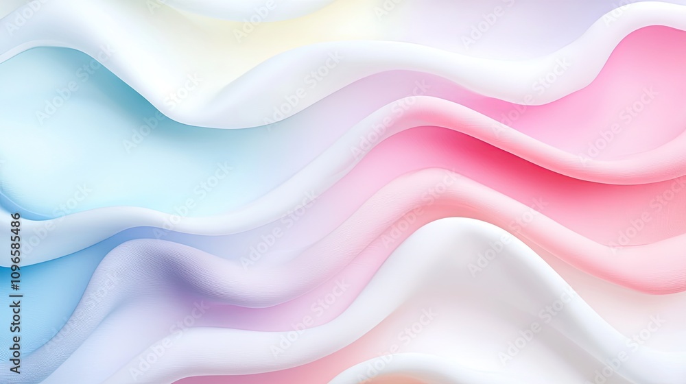 Obraz premium White background, 5 colors, simple design