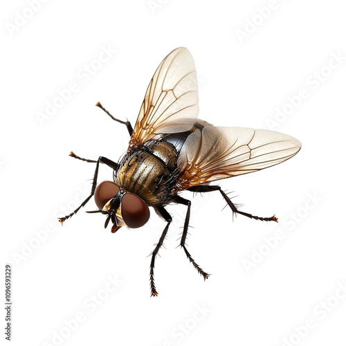 fly isolated on transparent background