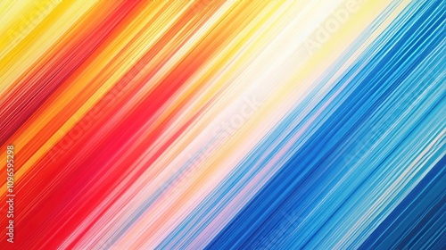 gradient stripes on a bright abstract background.