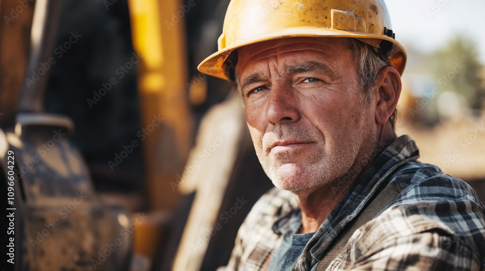 Professional and confident construction leader managing complex projects with expertise Professional and confident construction leader managing complex projects with expertise