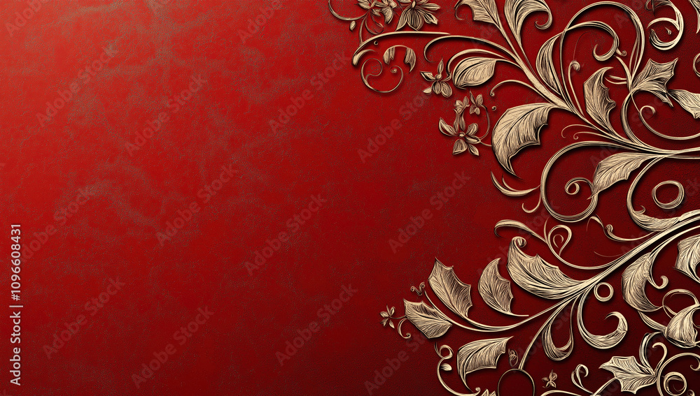 Holiday Invitations and Festive Designs copy space