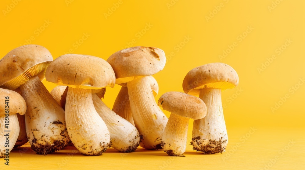 Mushroom captured on a gentle background, awesome natural texture. Background tranquil, mushroom dominant. Mushroom captured on a gentle background, awesome natural texture. Background tranquil, mushroom dominant.