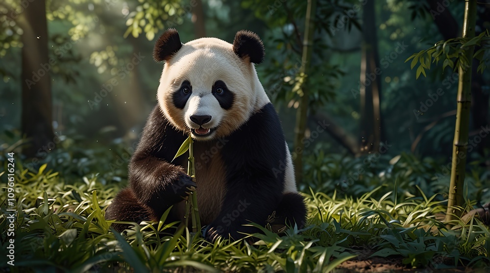 Fototapeta premium panda