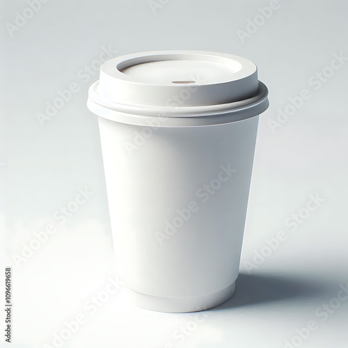 Becher blanko Mockup Kaffee Café unterwegs Vorlage weiß zur Gestaltung auf hellem Hintergrund Frühstück Büro Start in den Tag, Heißgetränk Getänkeverpackung Deckel umweltschutz, recyceln