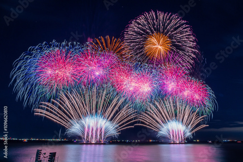 花火が綺麗