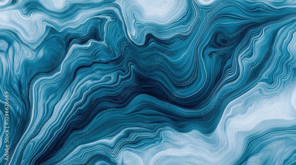 Luxurious blue abstract background with delicate patterns and luminous highlights, creating a calming atmosphere Luxurious blue abstract background with delicate patterns and luminous highlights, creating a calming atmosphere
