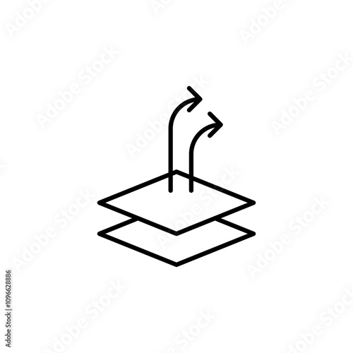 Breathable leather vector icon outlined style.