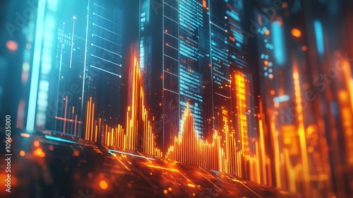 Wallpaper Mural Illustration of global business, trade, and economic health. Business strategies for economic growth. Global economic conditions influence trade and financial stability. Torontodigital.ca