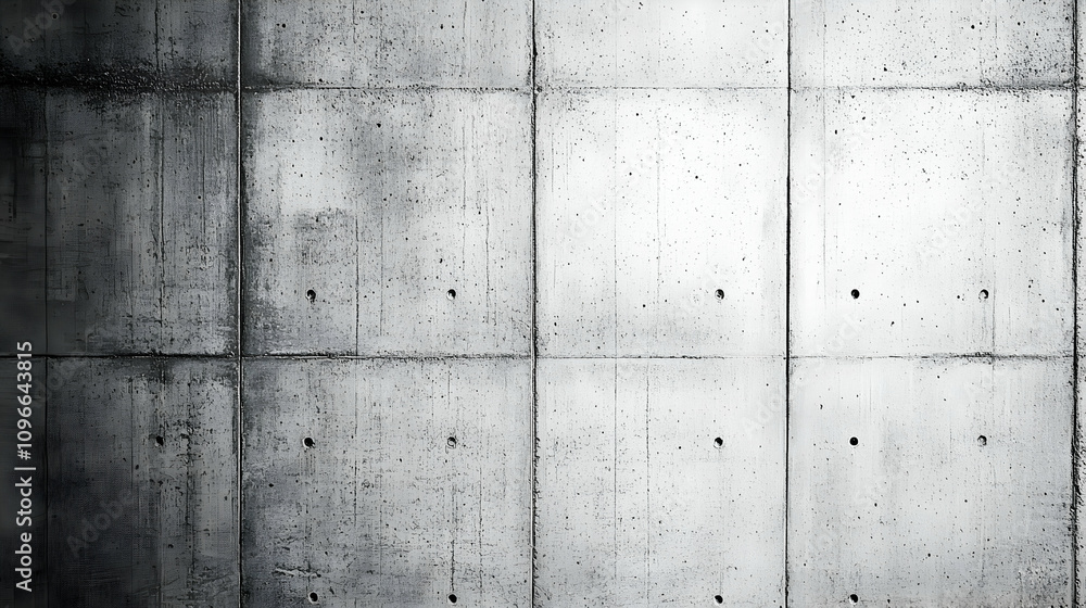 Monochromatic Concrete Wall Texture: A Seamless Architectural Background Image Monochromatic Concrete Wall Texture: A Seamless Architectural Background Image