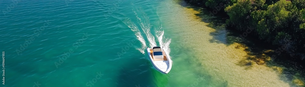 Obraz premium Renewablepowered drones helping to restore natural ecosystems