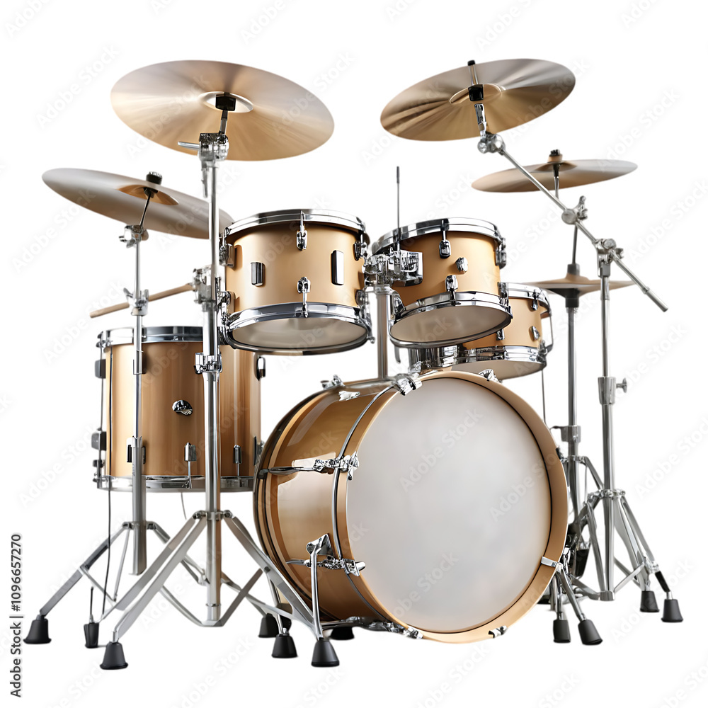 Drum kit illustration Drum kit illustration