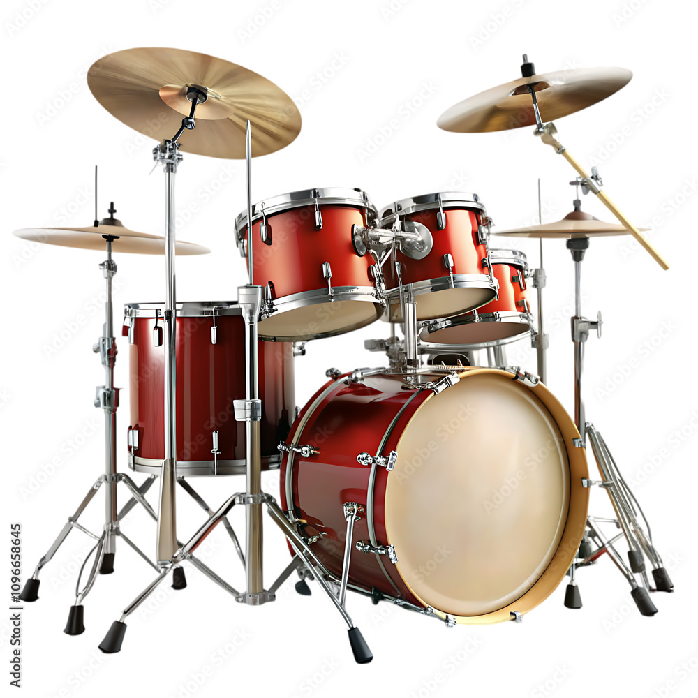 Drum kit illustration Drum kit illustration