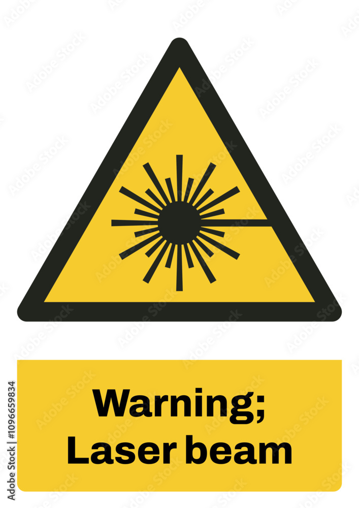 ISO warning safety signs sentence case text_warning ; laser beam_portrait size a4/a3/a2/a1
ISO warning safety signs sentence case text_warning ; laser beam_portrait size a4/a3/a2/a1