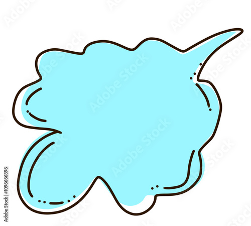 Call out purple cloud