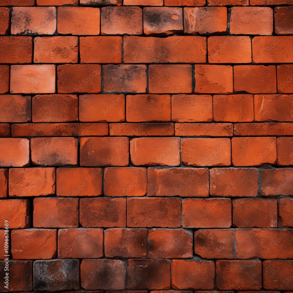 Textured red brick wall with weathered details and rough surfaces. Rustic architectural background for design and construction projects. Textured red brick wall with weathered details and rough surfaces. Rustic architectural background for design and construction projects.